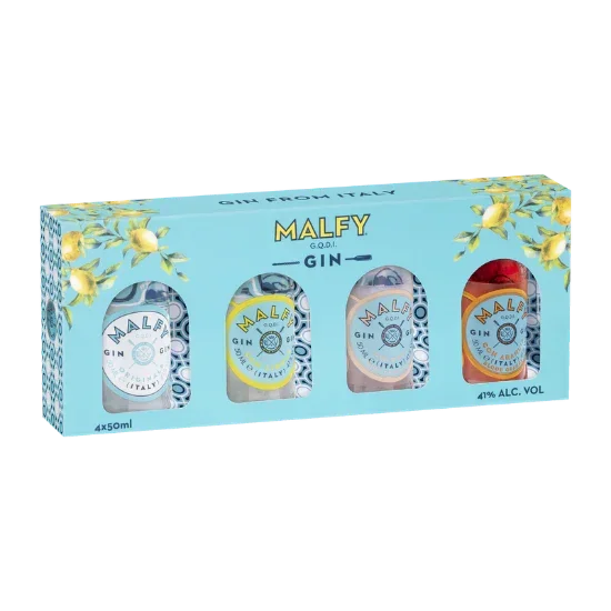 Malfy Gin Miniature 4*50ml Gift Pack