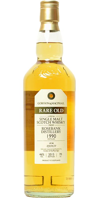 Rosebank 1990-2015 Rare Old (Gordon & MacPhail)