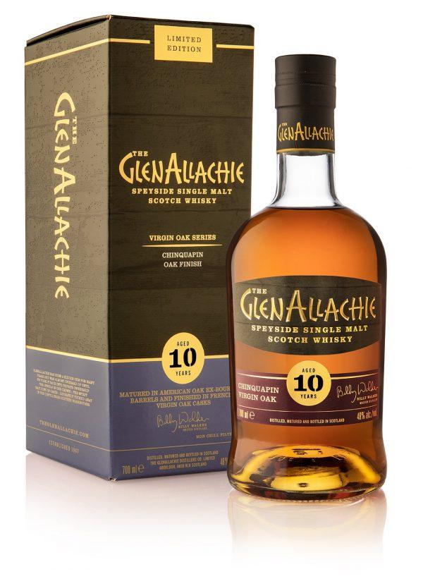 GlenAllachie 10Yr Chinquapin Virgin Oak Finish 700ml