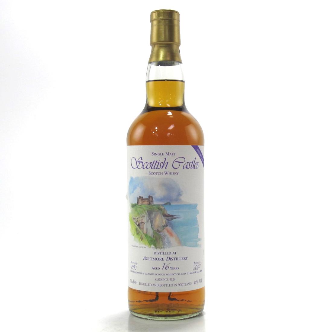 Aultmore 16Yr 1990-2007 #3624 (Scottish Castles, Jack Weiber) 700ml