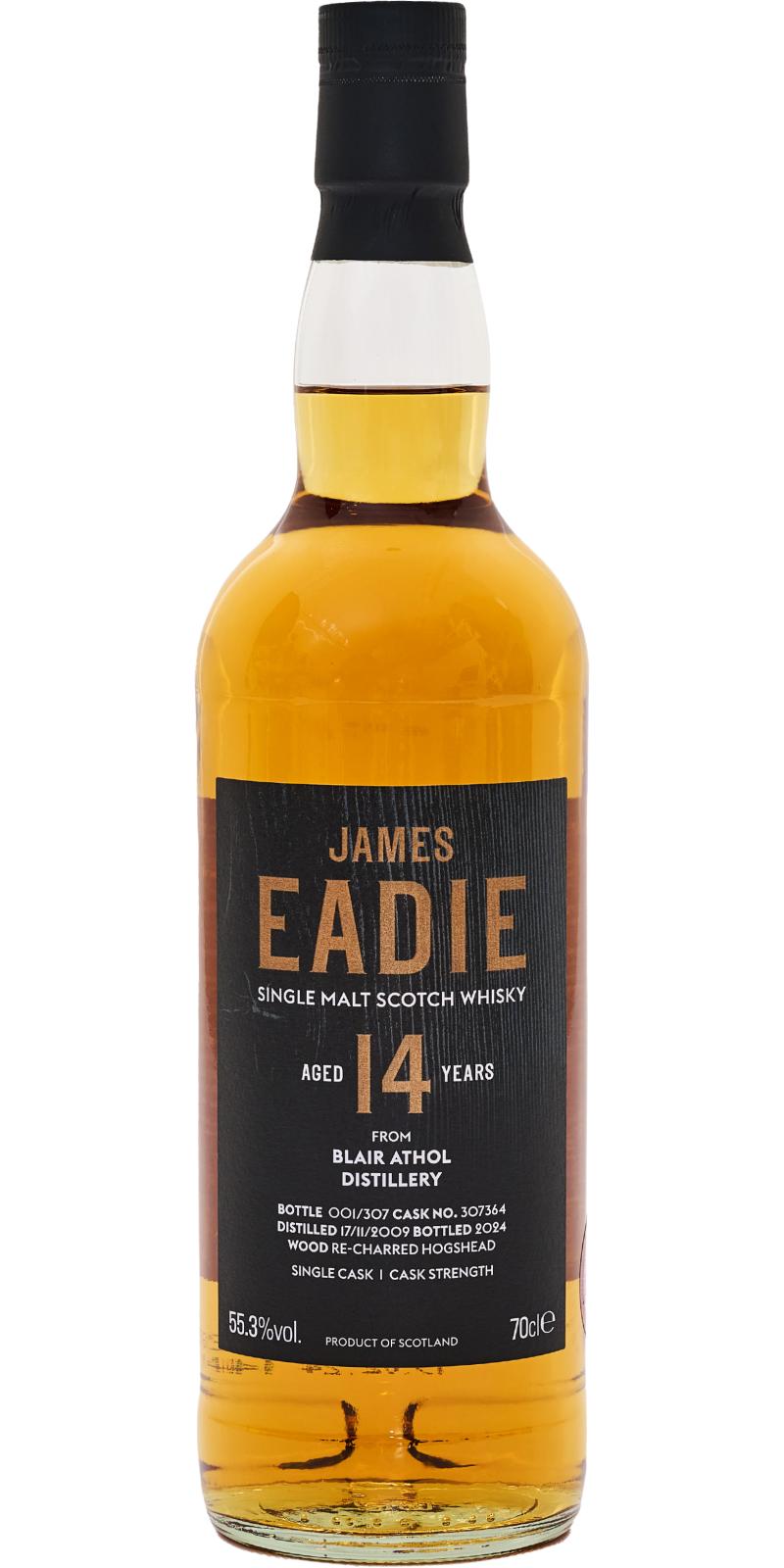 Blair Athol 14Yr 09-24 Single Cask #307364 by James Eadie 700ml