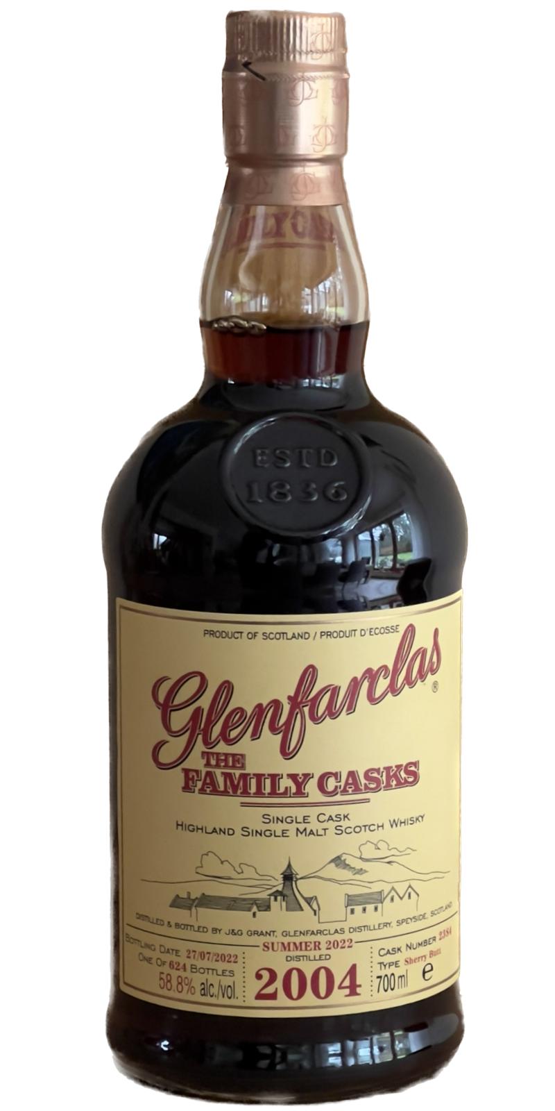 Glenfarclas Family Casks 2004-2022 #2384 700ml