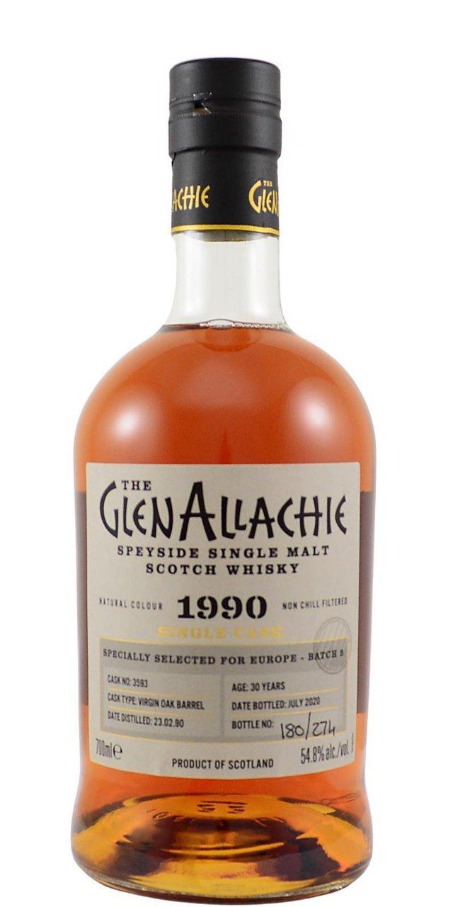 GlenAllachie 31Yr 1989-2020 #6117 PX Hogshead 700ml