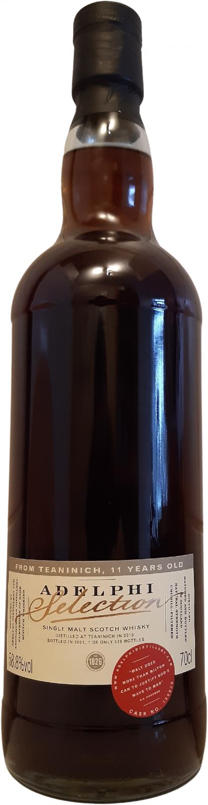 Teaninich 11Yr 2010-2021 (Adelphi)