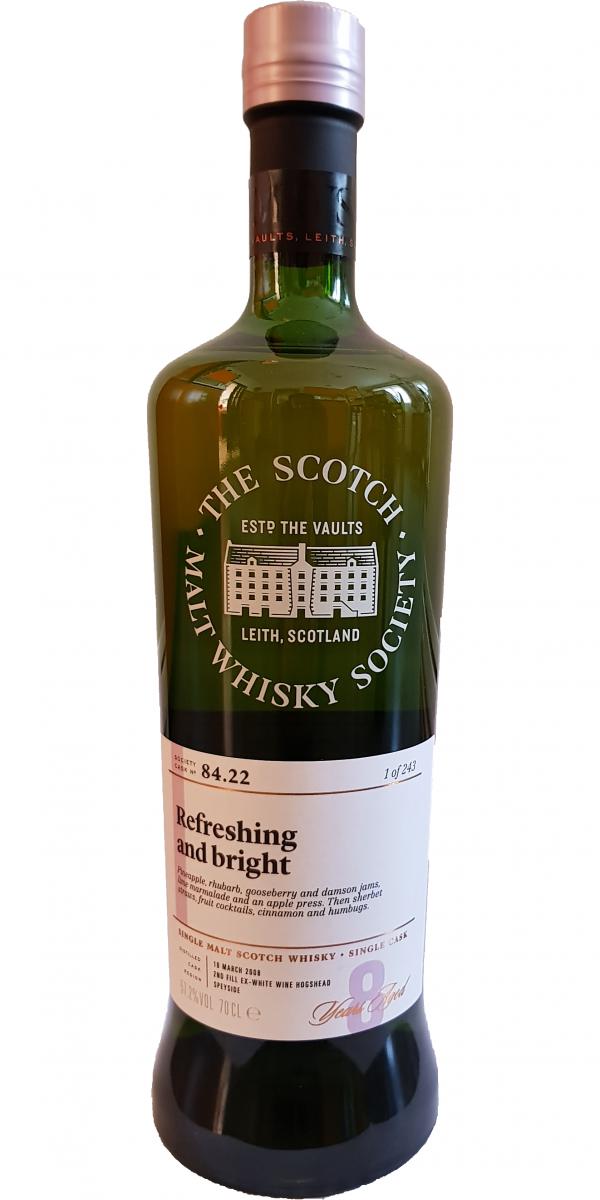 Glendullan 8Yr SMWS 84.22 (Single Malt Whisky Society) 700ml