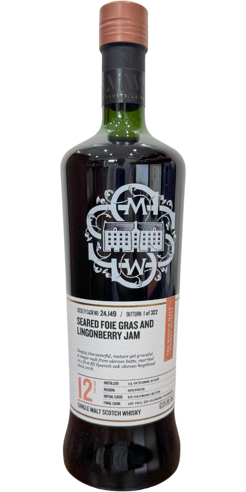 Macallan 12Yr SMWS 24.149 (Single Malt Whisky Society) 700ml
