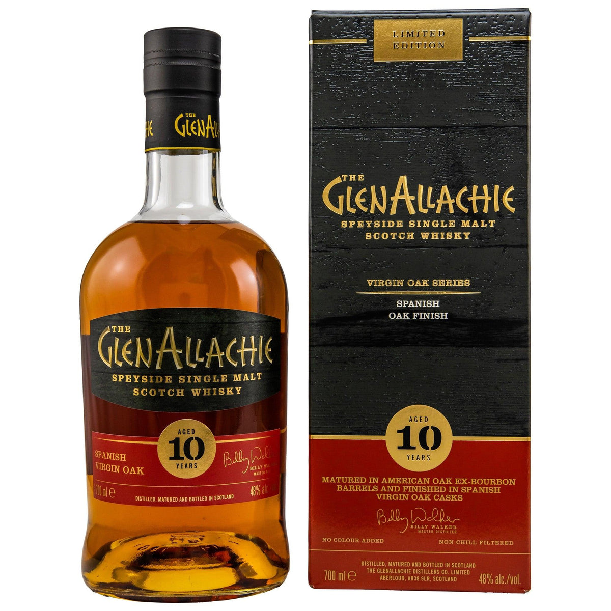 GlenAllachie 10Yr Spanish Oak Finish 700ml