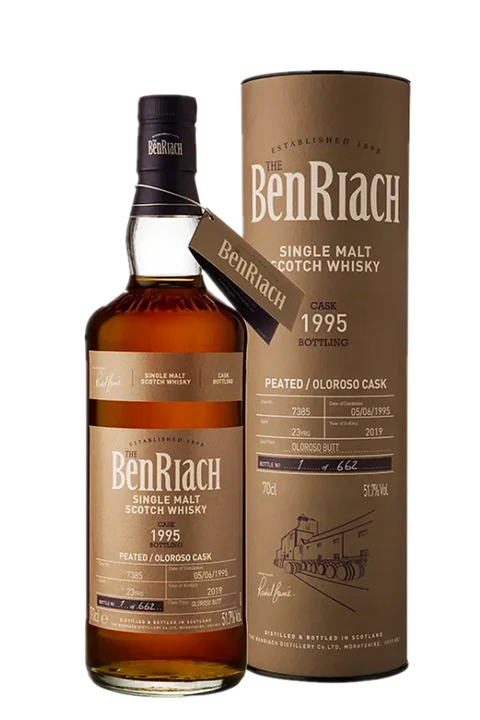 Benriach 23Yr 1995-2019 #7385 (Peated Oloroso Sherry Butt, Batch 16) 700ml