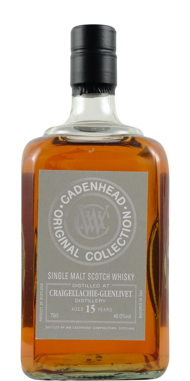 Craigellachie 15Yr Original Collection by Cadenhead 700ml