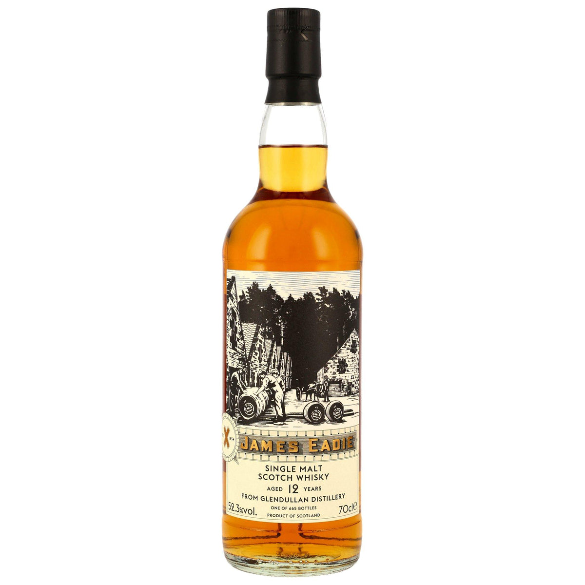 Glendullan 12Yr Distilleries of Great Britain & Ireland by James Eadie 700ml