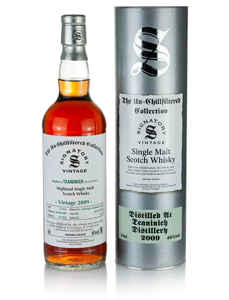 Teaninich 13Yr 2009-2023 Signatory Unchillfiltered Range 700ml