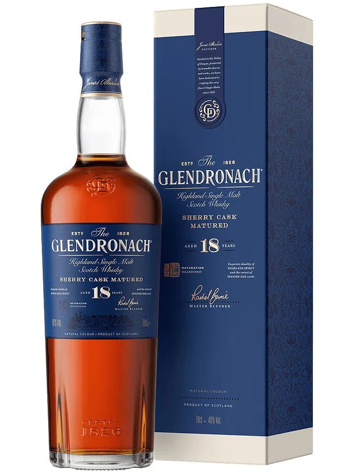 Glendronach 18Yr Sherry Cask Matured 700ml