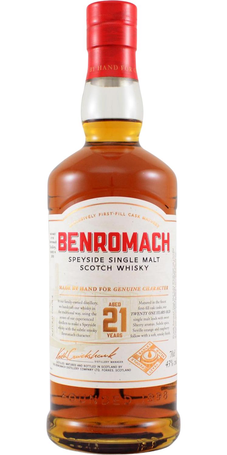 Benromach 21Yr 700ml