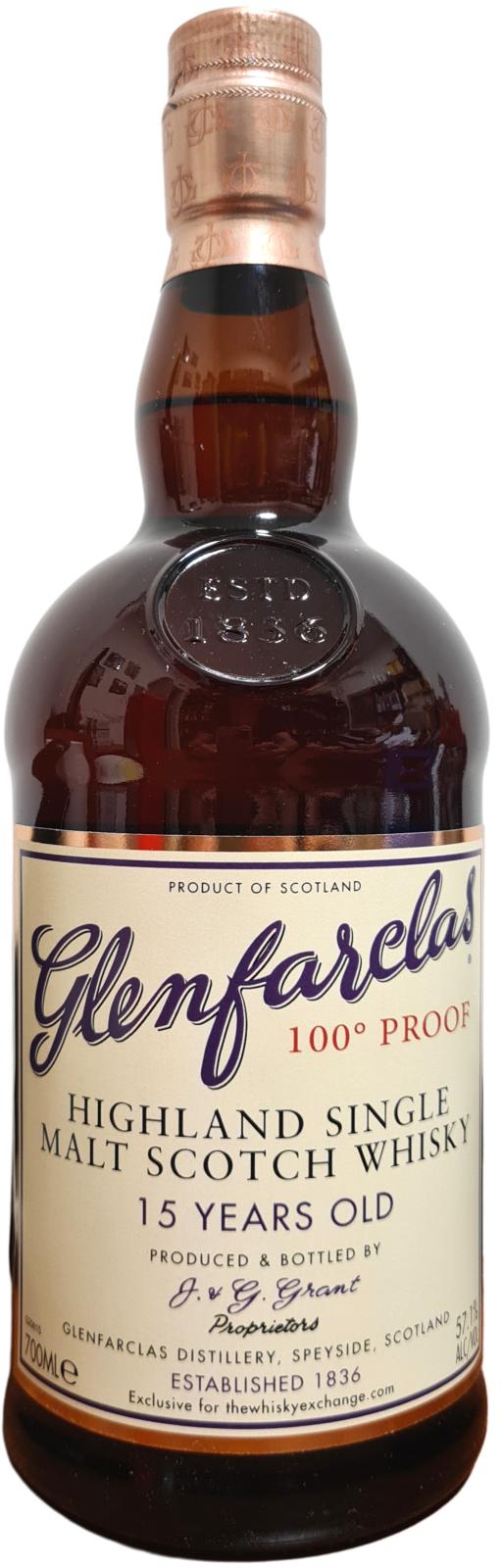 Glenfarclas 15Yr 100 Proof (TWE Exclusive) 700ml