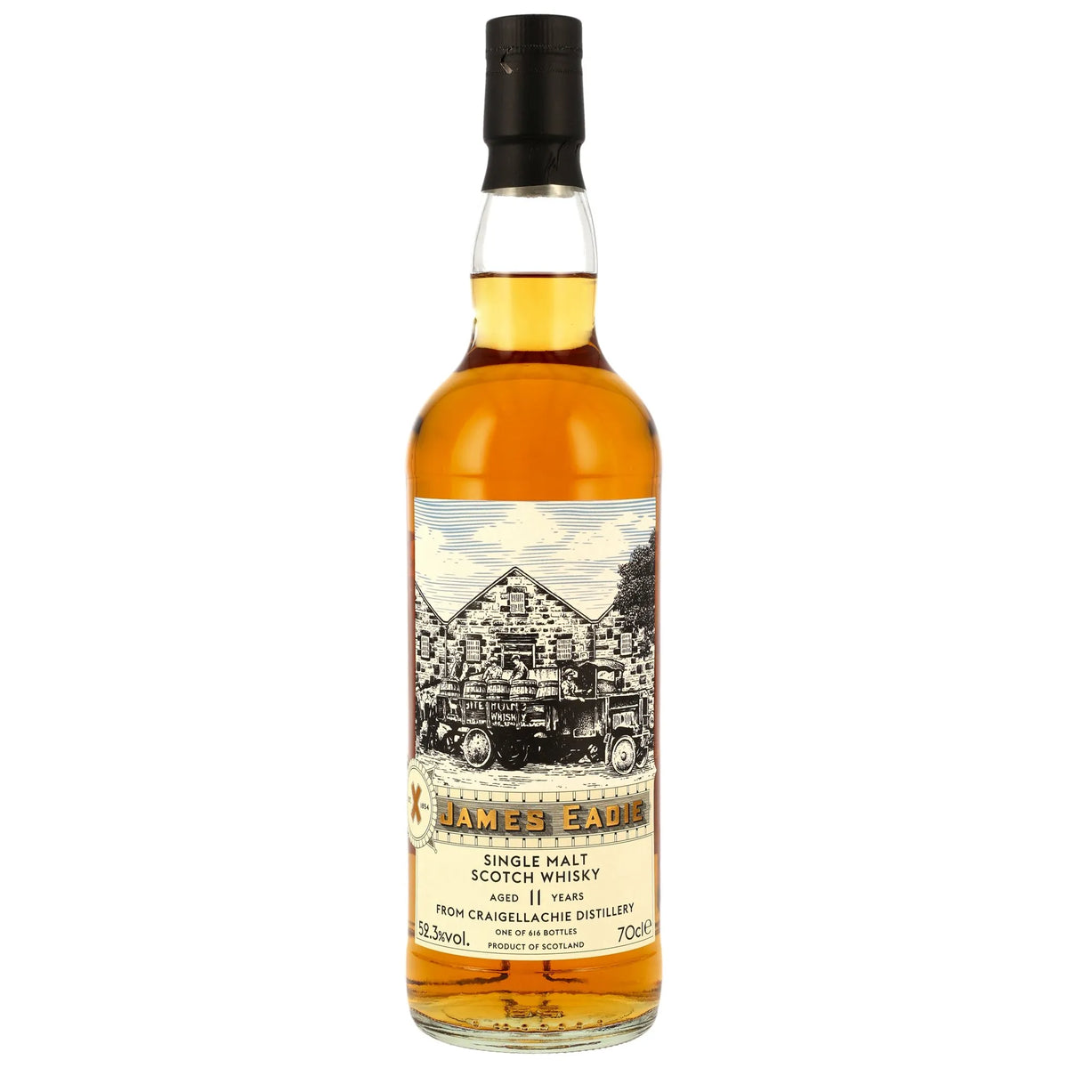 Craigellachie 11Yr Distilleries of Great Britain & Ireland by James Eadie 700ml