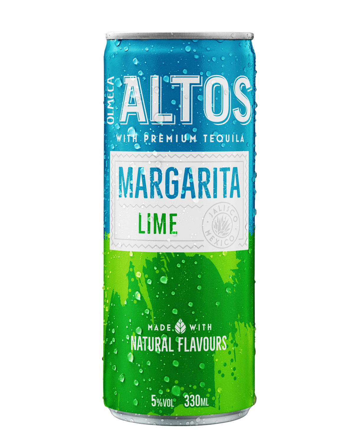 Altos Margarita Lime 5% 4 Pack Cans 330ml