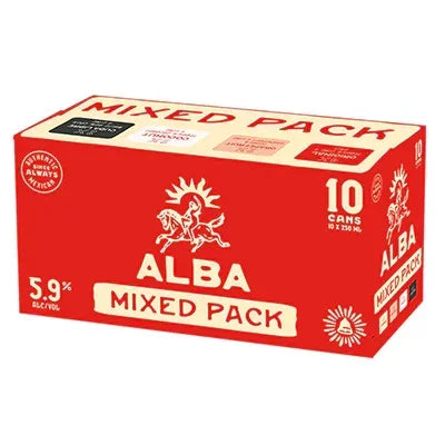 Tequila Alba Mixto 5.9% 10 latas de 250 ml