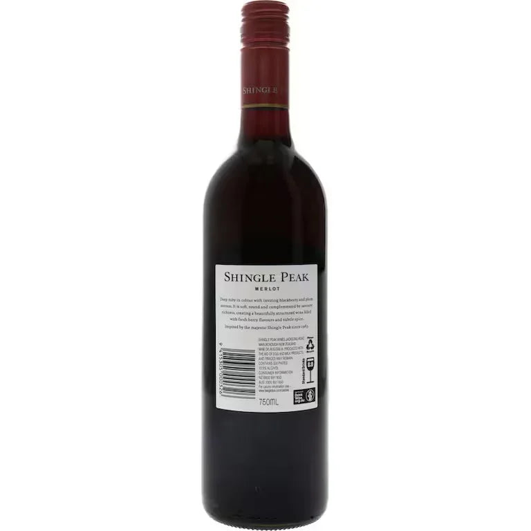 Shingle Peak Merlot - NZ Liquor Online