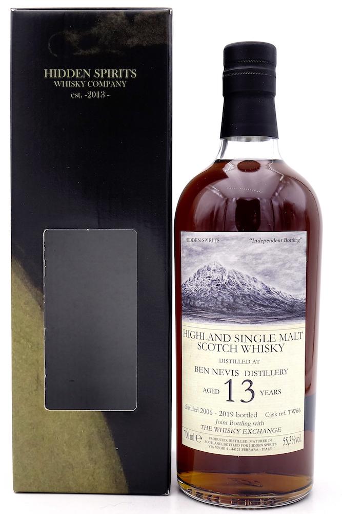 Ben Nevis 13Yr 2006-2019 #TW66 (Hidden) 55.3% 700ml
