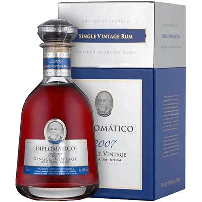 Diplomatico Single Vintage 2007 Rum 43% 700ml - NZ Liquor Online
