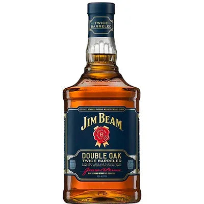 Jim Beam Double Oaked Bourbon 43% 1L - NZ Liquor Online