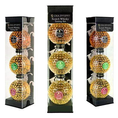 OSA Blended Scotch Balls 3 x 50ml Gift Set 40% - NZ Liquor Online
