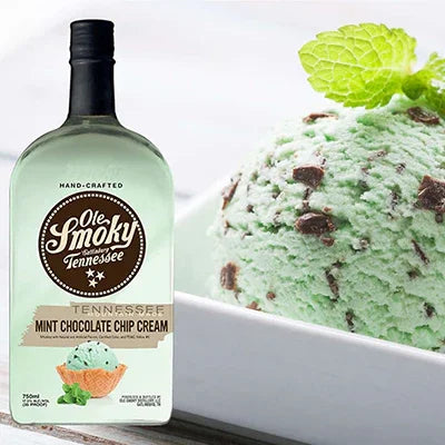 Ole Smoky Whiskey Mint Choc Chip 50ml 17.5% - NZ Liquor Online