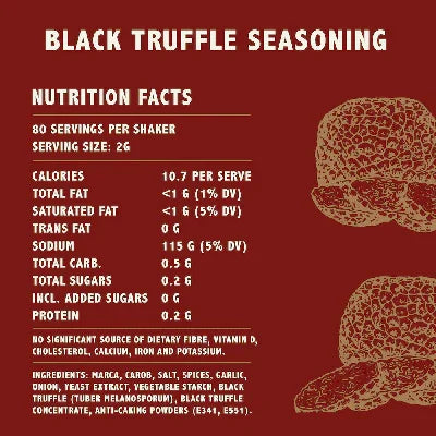 Kiwi Artisan Black Truffle Seasoning 60g - NZ Liquor Online