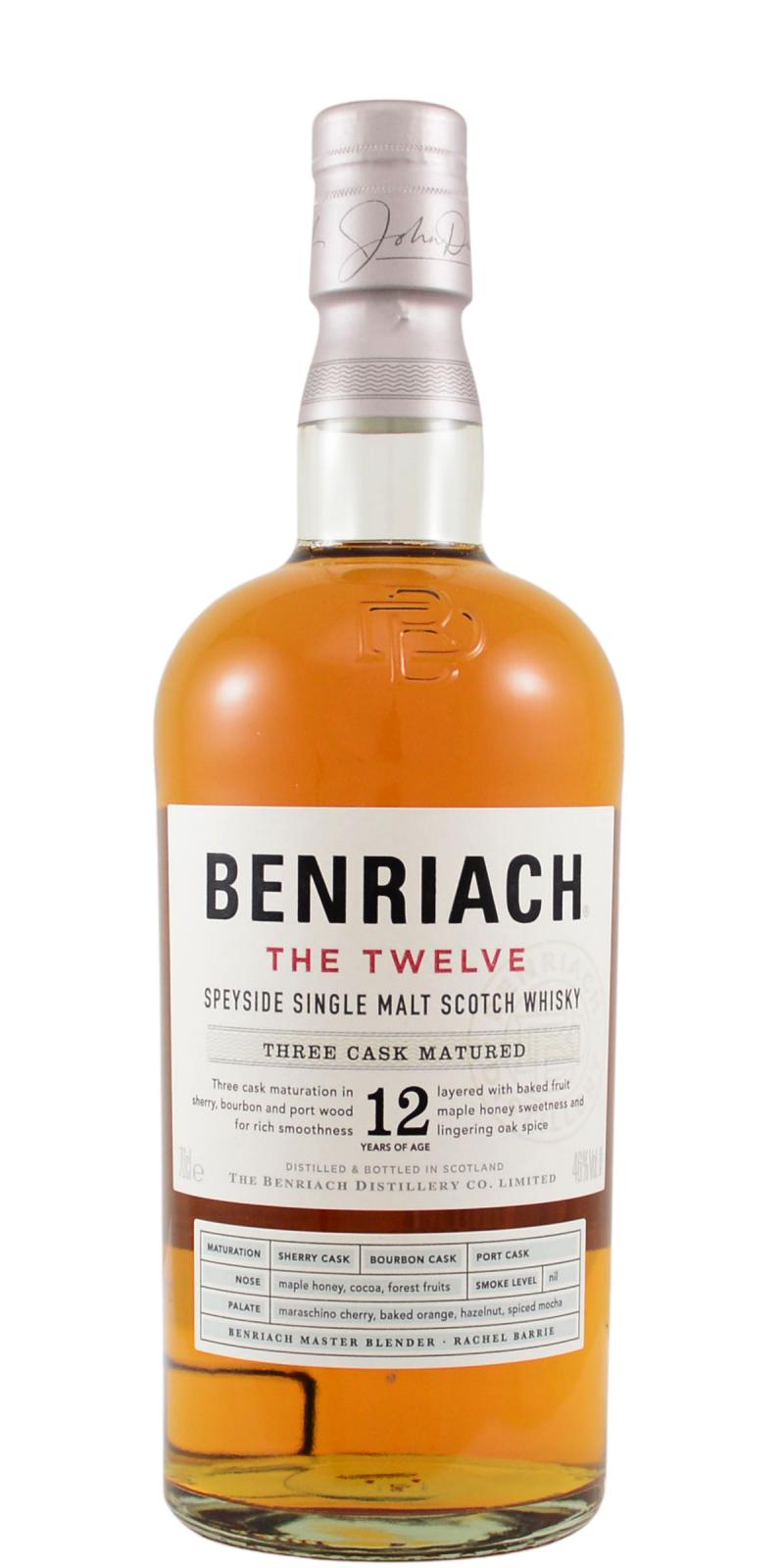Benriach 12Yr The Twelve 700ml