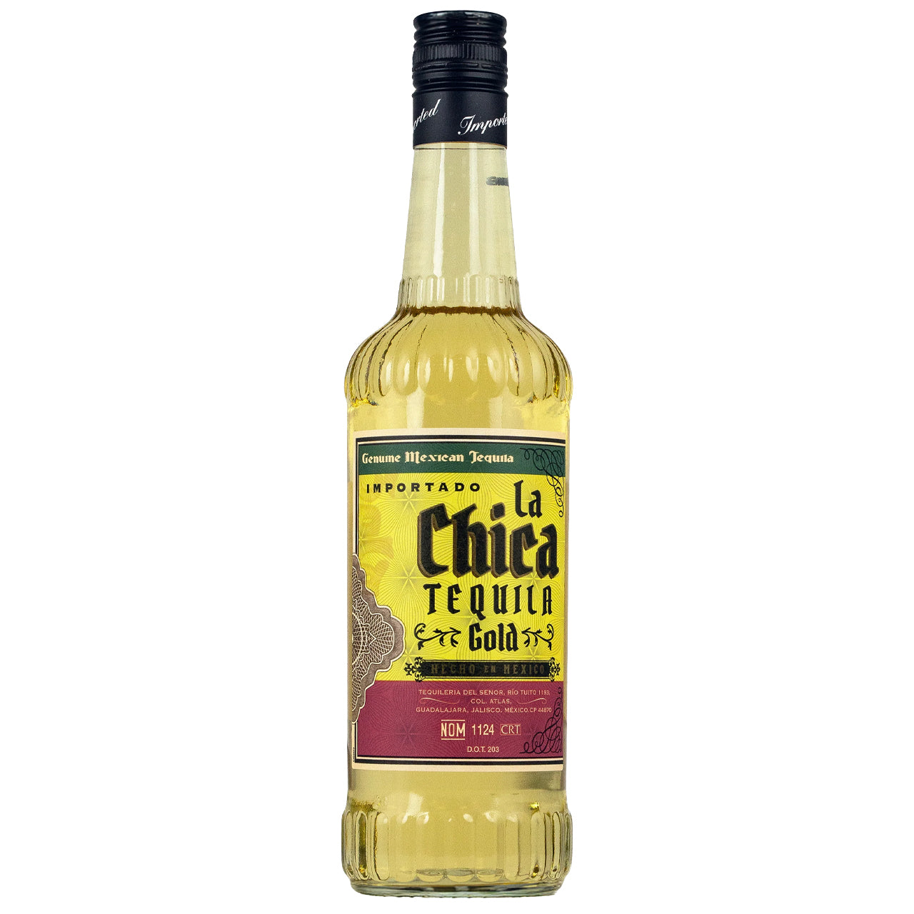 La Chica Gold Tequila 700ml - NZ Liquor Online