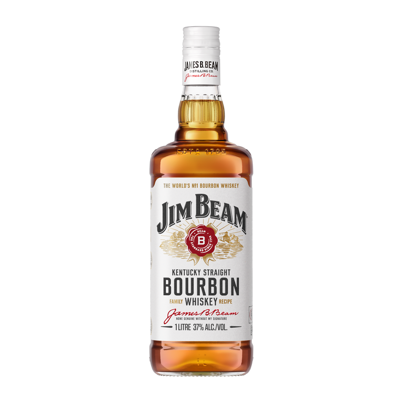 Jim Beam Marca Blanca Bourbon 1L 37%