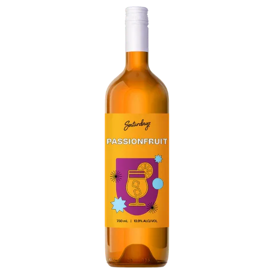 Saturdays Passionfruit 13.9% 750ml