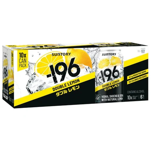196 Strong Lemon 6% 330ml Can - NZ Liquor Online