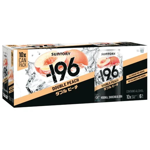 196 Double Peach 6% 330ml Can - NZ Liquor Online