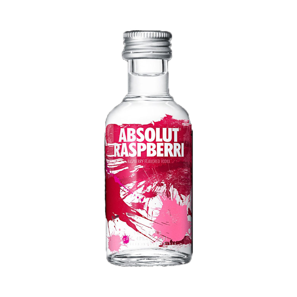 Absolut Raspberri Miniature 50ml - NZ Liquor Online