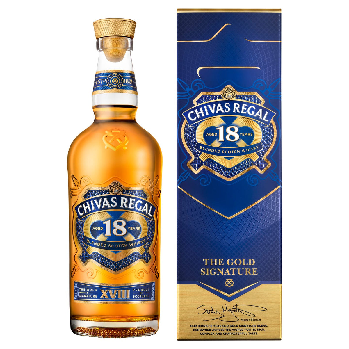 Chivas Regal 18 años 40% 700 ml