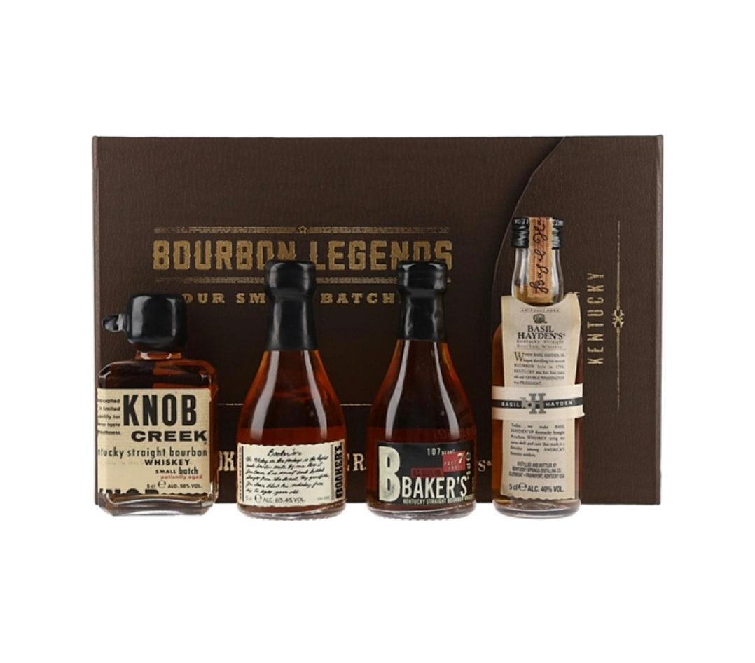 Bourbon Legends Small Batch Miniature Gift Pack (4×50ml)