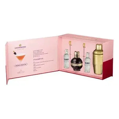 Chambord French Martini Cocktail Maker Gift Pack - NZ Liquor Online