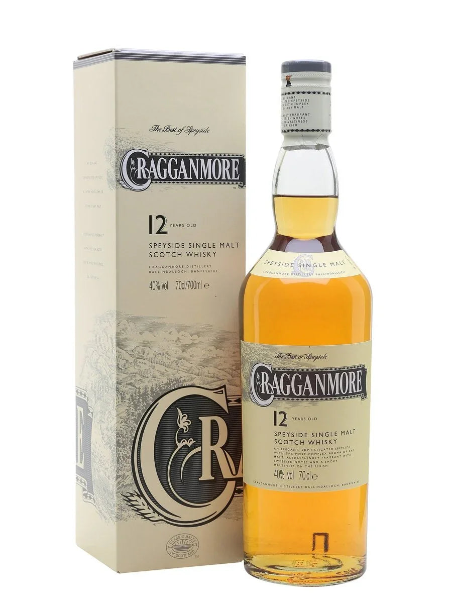 Cragganmore 12Yr 40% 700ml - NZ Liquor Online