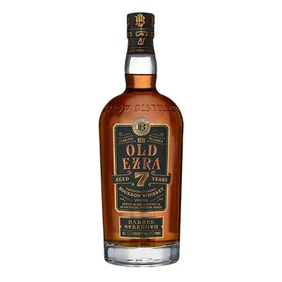 Old Ezra Brooks Kentucky Aged 7 Years Bourbon 58.5% 750ml - NZ Liquor Online