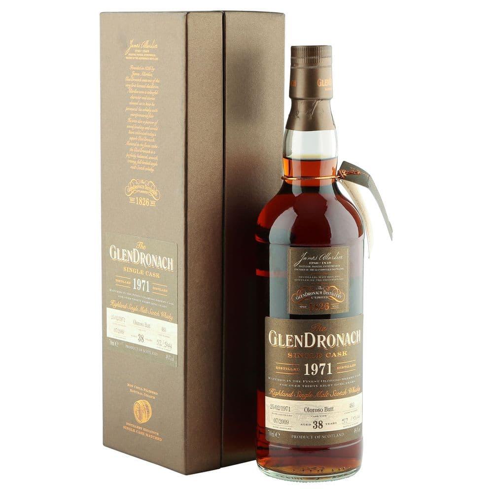 Glendronach 1971-2009 38Yr #483 (Batch 1) 49.4% 700ml - NZ Liquor Online