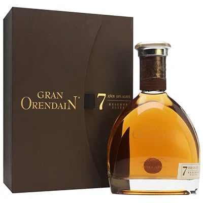 Gran Orendain 7 Años Extra Añejo tequila bottle and box, premium aged spirit
