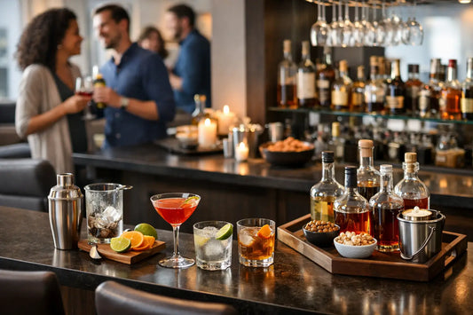 How to Build a Home Bar That Works for Every Party