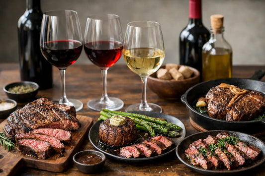 Best Wine for Steak by Cut and Cooking Style