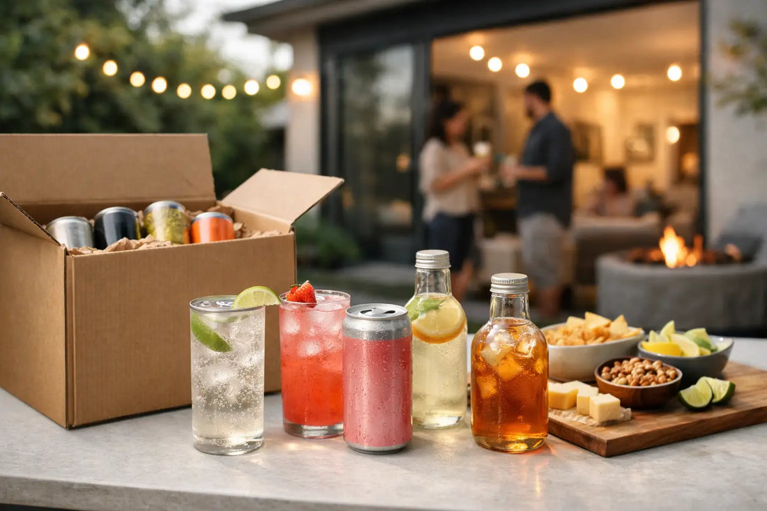 RTD Drinks Delivery for Easy At-Home Hosting