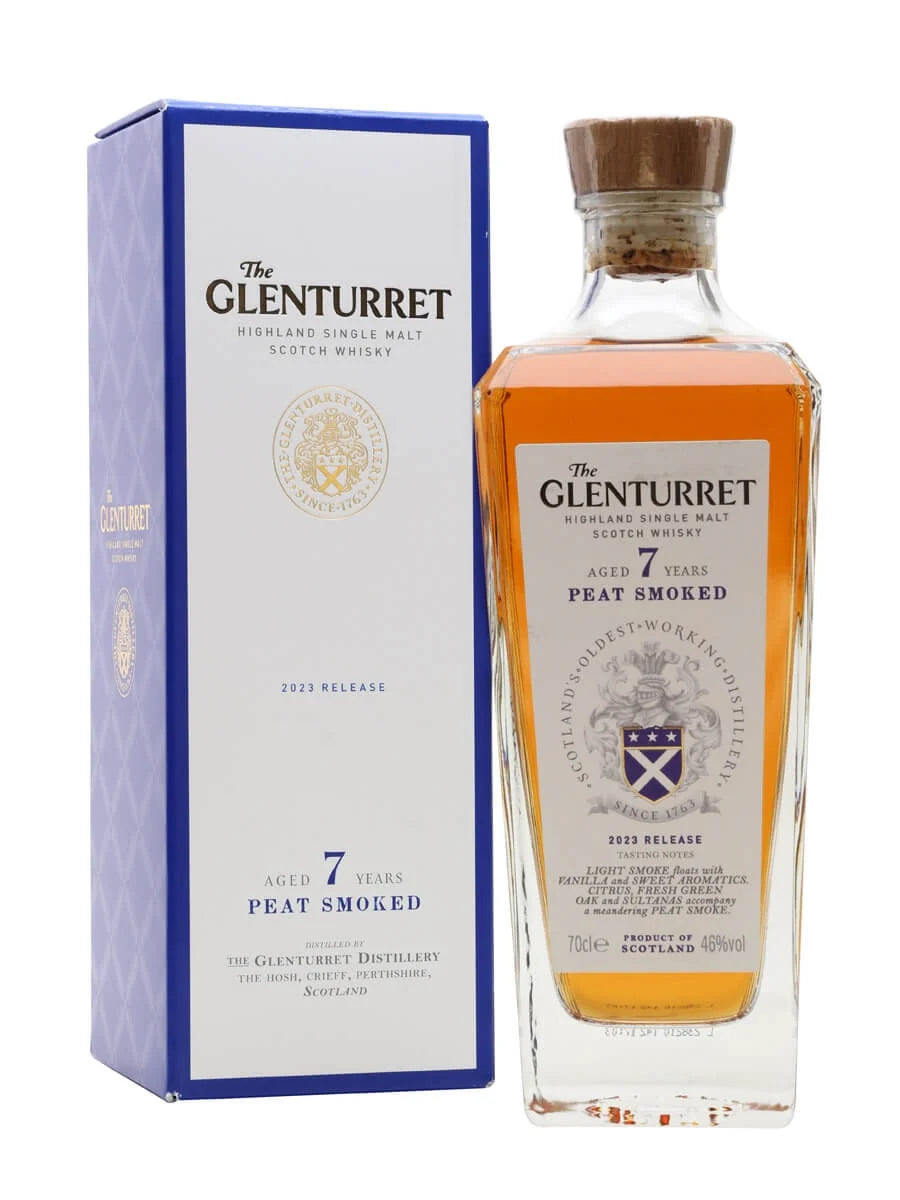 Glenturret 7Yr Peat Smoked 2022 Release 700ml (Copy)