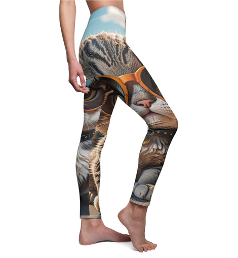 Kitten Sunnys Leggings for Women - Fun & Comfy Activewear