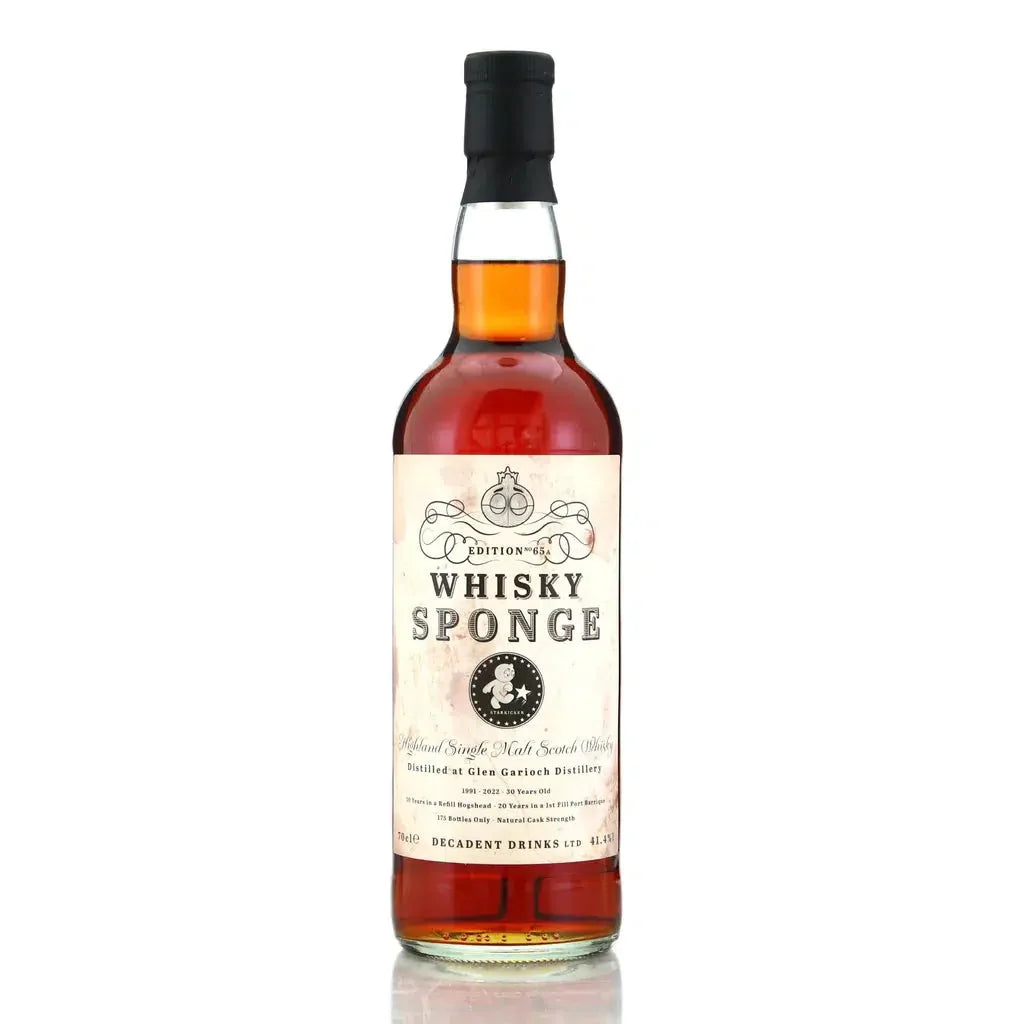 Glen Garioch 30Yr 1991 Whisky Sponge by Decadent Drinks 700ml