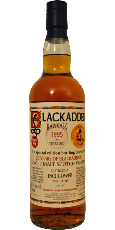 Inchgower 20Yr 1995 by Blackadder 700ml