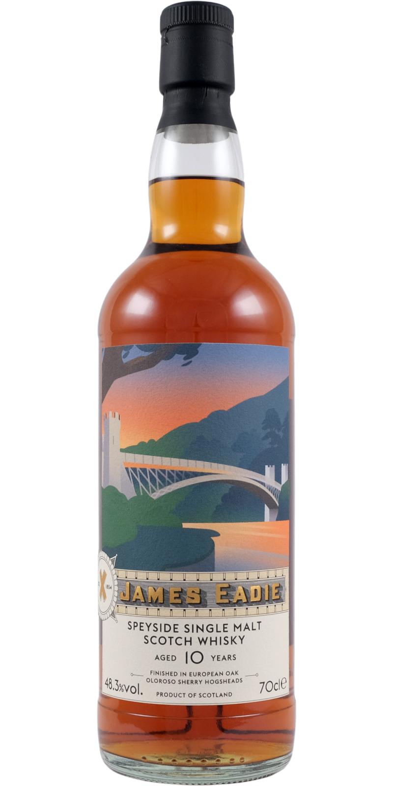 Dailuaine 10Yr Speyside Whisky by James Eadie 700ml